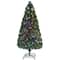 Costway 6ft. Fiber Optic Artificial Christmas Tree, LED Lights
